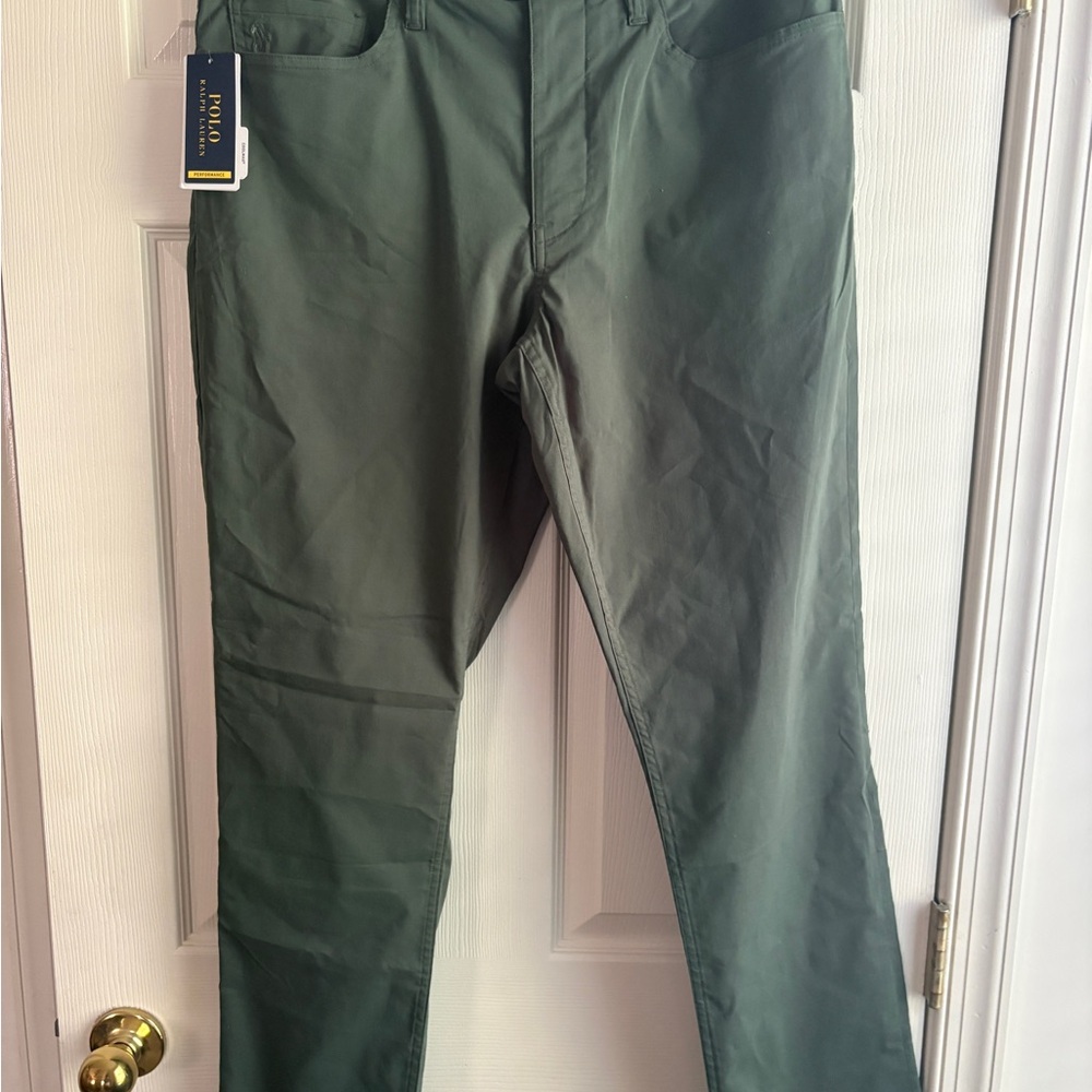 Polo Men's Golf Pants 34x30 - Dark Green